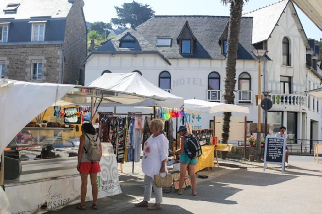 Ty Ar Mor Maison De La Mer, A 40 M De La Plage Saint-Michel-en-Grève Kültér fotó