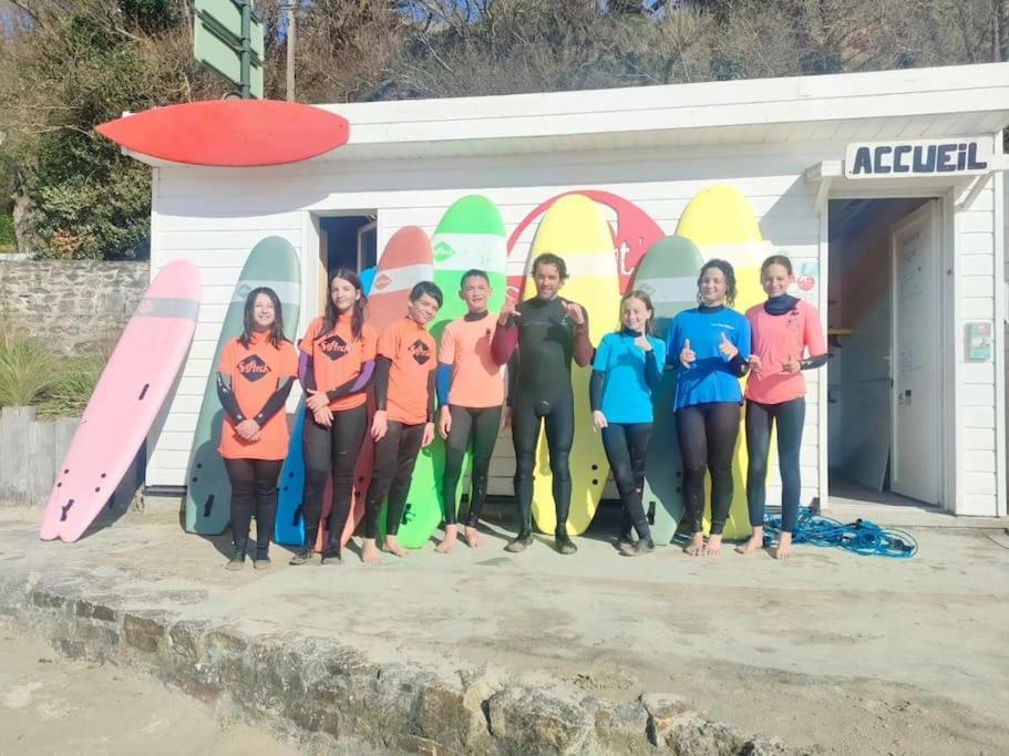 Ty Ar Mor Maison De La Mer, A 40 M De La Plage Saint-Michel-en-Grève Kültér fotó