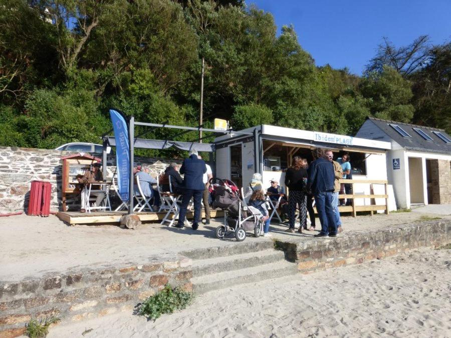 Ty Ar Mor Maison De La Mer, A 40 M De La Plage Saint-Michel-en-Grève Kültér fotó